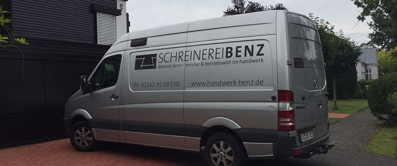 Schreinerei BENZ - Fahrzeug